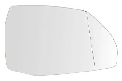 Sticla oglinda exterioara Dreapta potrivit AUDI Q5, Q7 dupa 2015 - (asferica, incalzita, crom)