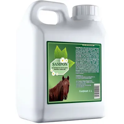 Sampon cu Extract din Plante pentru Cabaline, Pasteur, 1 L