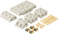 Set de joacă Modu - Set Explorer, gri nisip, auriu miere