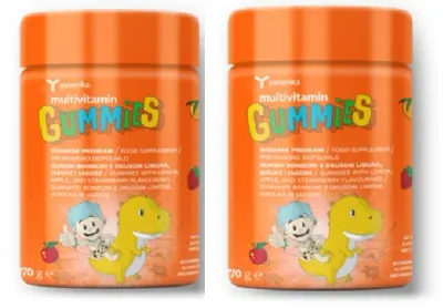 Pachet Jeleuri cu 11 vitamine + iod, sustin creșterea sănătoasă și concentrarea la copii peste 3 ani+
