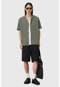 Camasa relaxed fit Hudson - Verde sparanghel