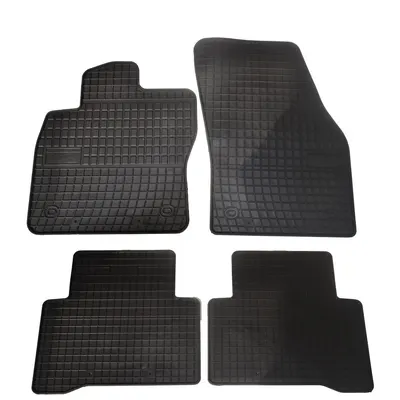 Set covorase auto din cauciuc Vw Touran 2015-, presuri FROGUM, negre, 4 buc