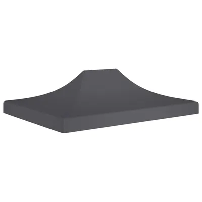 Gossi acoperis cort de petrecere, antracit, 4,5 x 3 m, 270 g/m2