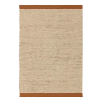 Covor crem-teracotă țesut manual din lână 200x290 cm Lima Rust – Asiatic Carpets