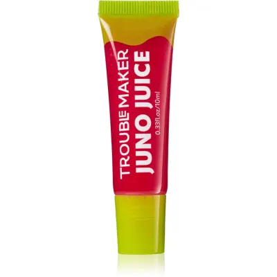 Trouble Maker Juno Juice Lipgloss lip gloss culoare Paris Hot Pink 10 ml