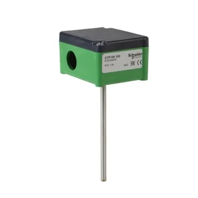Senzor de temperatura imersat din seria STP, STP300-100, sonda de 100 mm, 2-cabluri, -50-50 °C, precizie 0,4 %