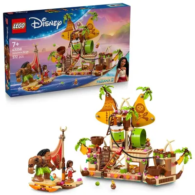 Lego Disney Moana 2 Barja Kakamora 43258