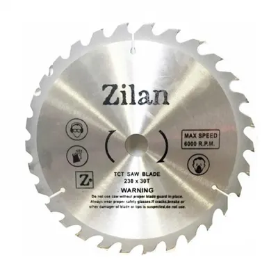 Disc de Debitare, pentru Lemn, 230 mm, Zilan