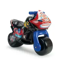 Motocicleta ride-on, Injusa, design ergonomic, roti mari si late, Transformers Twin Dessert