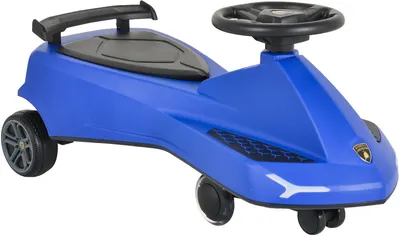 Mașină Lamborghini - Swing Car, albastru