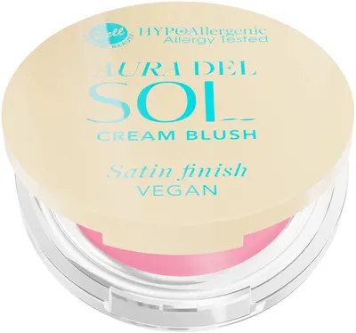 Bell HYPOAllergenic Aura Del Sol Blush cremos pentru față, 001, 4.5 g