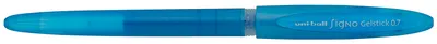 Roller cu gel Uniball Signo Gelstick – Albastru deschis, 0.7 mm