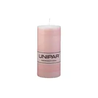 Lumânare Unipar Finelines, durată ardere 73 h, roz