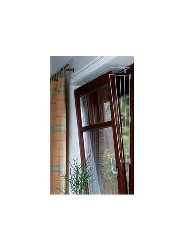 TRIXIE Grătar de protecție pentru geamuri rabatate alb