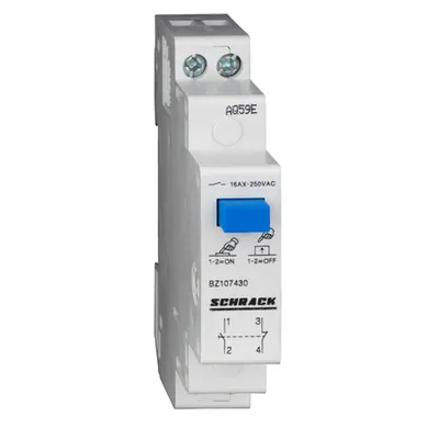 Buton de comanda modular 16A 1ND+1NI