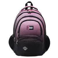 Ghiozdan cu 4 compartimente, 1 buzunar, St Majewski, St.Right Pink Gradient, 42 cm, Roz