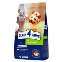 Hrana uscata premium caini, Club 4 Paws Adult Mini, Pui, 2 kg