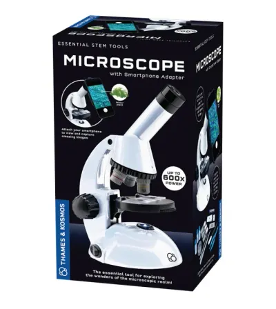 Microscop 600x cu adaptor pentru smartphone