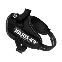 Ham ergonomic K9 Power, negru, impermeabil, reflectorizant, 63-85 cm, pentru caini cu greutate de 23-30 kg