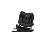 Scaun auto copii i-Size R129 KikkaBoo I-Drive Black 40-150 cm,rear facing pana la 105cm,sezut rotativ,fixare cu Isofix,SPS,9 nivele reglare tetiera,pernuta reductor