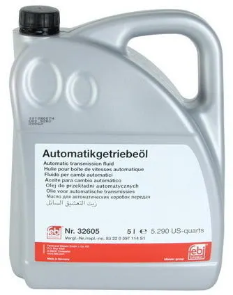 Ulei pentru cutie viteze automata FEBI BILSTEIN ATF VI 32605 FE, volum 5 Iitri, rosu 5L