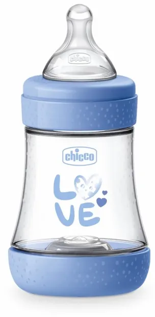 Sticlă Chicco - Perfect 5, pentru băieți, 150 ml, sortiment