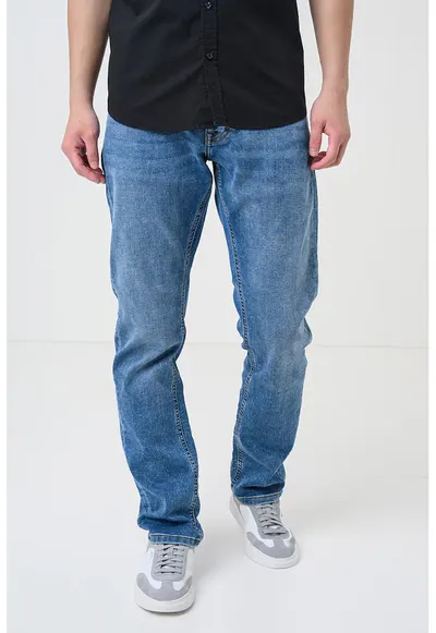 Blugi slim-fit Oregon - Albastru oceanic