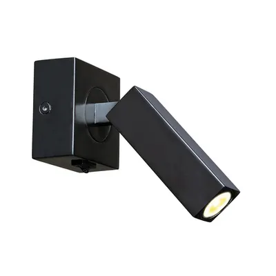 Corp iluminat de perete, aplica, lumini STIX perete, negru