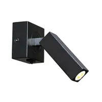 Corp iluminat de perete, aplica, lumini STIX perete, negru