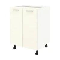 Corp Baza Lecce, 2 Usi, Larice/Alb, 60 x 50 x 80 cm