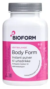 Body Form Formulă de detoxifiere, 120 g, Bioform