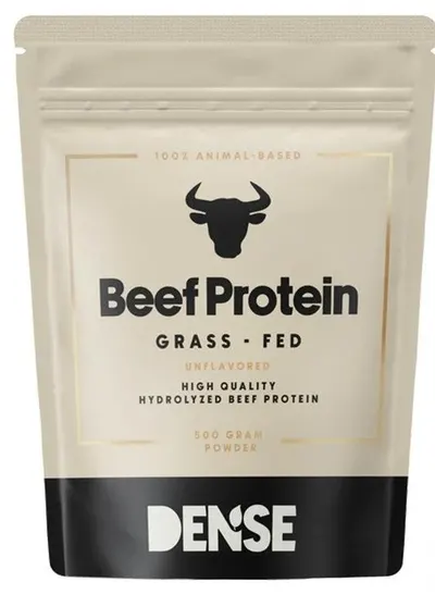 Proteine hidrolizat de vită, neîndulcit, 500 g, Dense