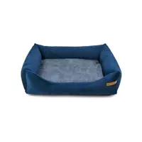 Pat albastru-gri închis pentru câini 75x85 cm SoftBED Eco L – Rexproduct