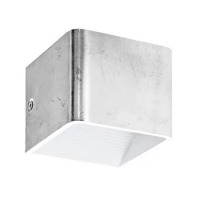 Wall luminaire Sania 3 5W 3000K silver leaf plated