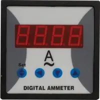 Ampermetru digital monofazic Monofazic alarm 96x96