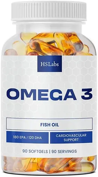 Omega 3, 90 capsule gelatinoase moi, HS Labs