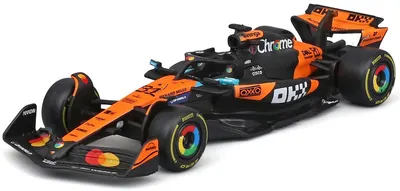 Mașinuță metalică Bburago - McLaren F1 MCL39, 1:43, Oscar Piastri nr. 81
