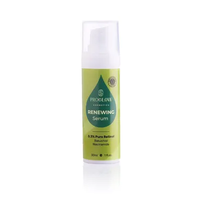 Ser antirid, RENEWING Serum, 0.3% Retinol incapsulat, Bakuchiol si Niacinamida, 30ml, ProGlow