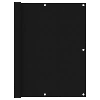Gossi paravan de balcon, negru, 120 x 300 cm, tesatura oxford