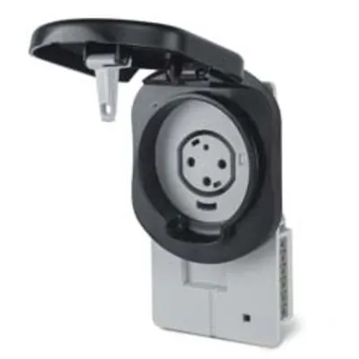 Flush-Mount. Priza With Locknip55 16a 2p+e 200-250v Grey Type 3a 1p+n+e 16a 230v~ 3,7kw