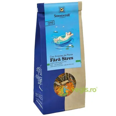 Ceai de Plante Fara Stres Ecologic/Bio 40g