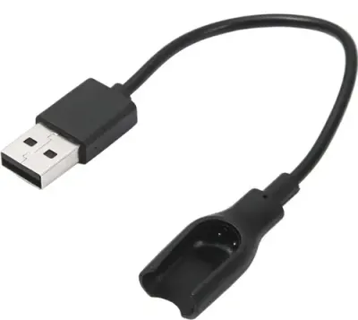 Cablu de incarcare pentru Xiaomi Mi Band 2 (Negru)