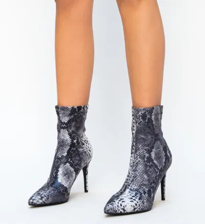 Botine Selema Gri