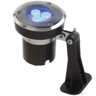 Lampa pentru fantana arteziana cu LED lumina multicolora RGB IP68, 3x1W, 1 x ROSU, 1 x VERDE, 1 x ALBASTRU