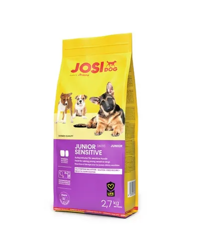 JOSERA JosiDog Junior Sensitive 2,7 kg hrana catelusi