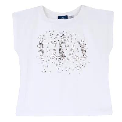 Tricou copii Chicco, alb, 05933-66MC