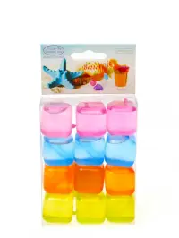 Wei Cuburi gheata cu apa color 12 buc