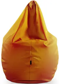 Fotoliu puf mediu Barbaron Soft - Piele ecologică, maro