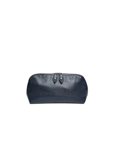 Portfard piele - St. Tropez bleumarin - 23 x 8 x 14 cm