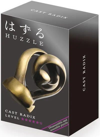 Puzzle metalic logic Hanayama - Cast Puzzle Radix Huzzle